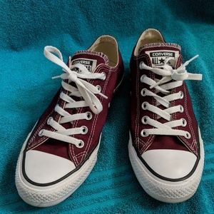 Maroon Converse